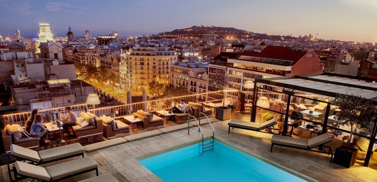 Barcelona desde una terraza