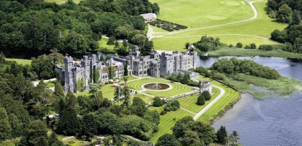 El Castillo de Ashford, refinamiento y lujo medieval en Irlanda