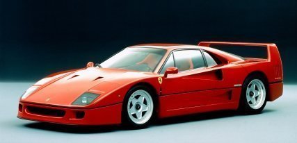 Ferrari F40, un icono popular en los 90