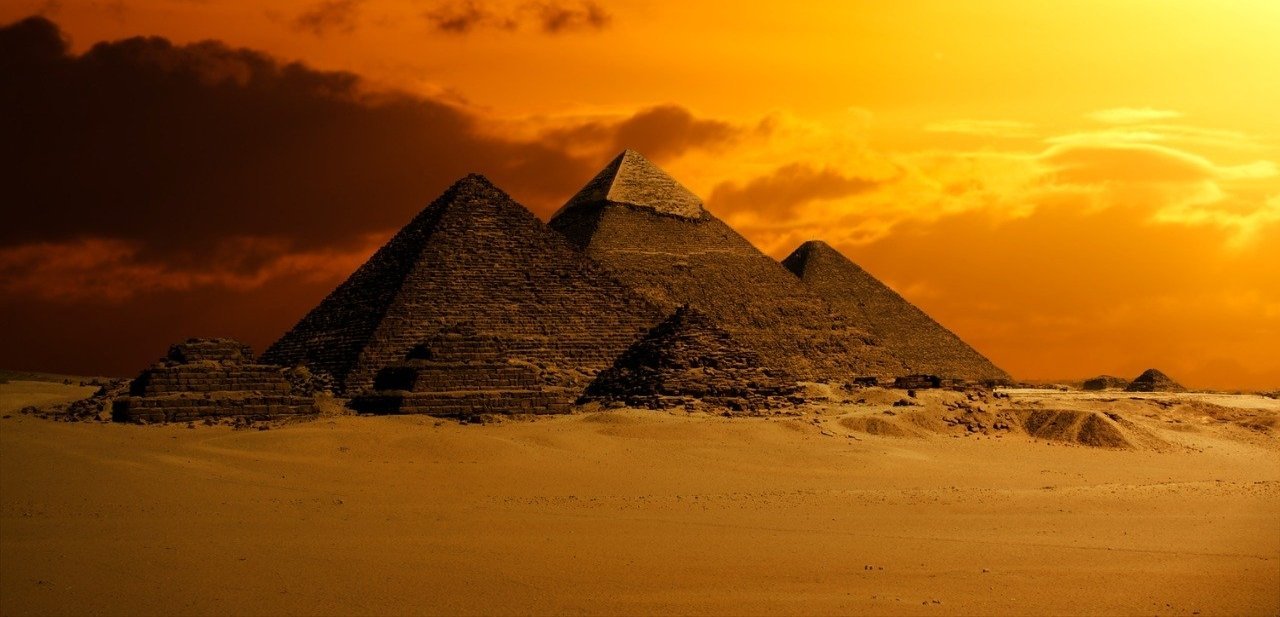 Pirámides en El Cairo